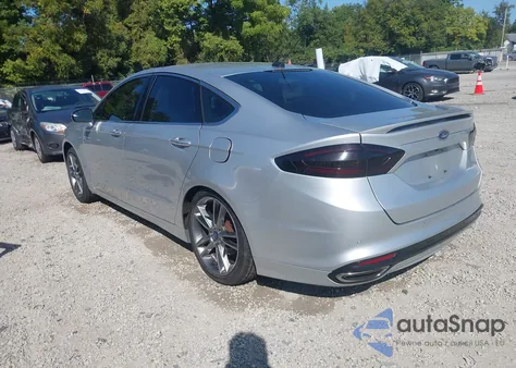 2016 Ford Fusion Titanium из США, поврежденный, VIN 3FA6P0K91GR250476
